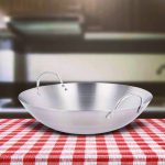40 cm Japani SS Steel Cooking Pan