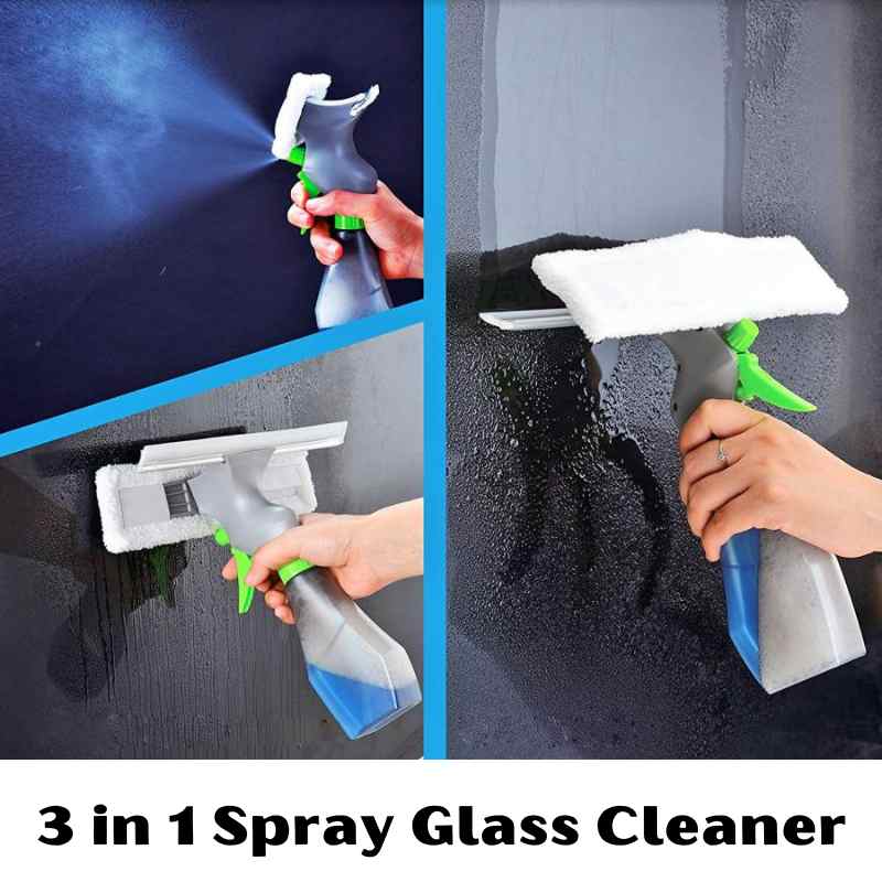 3 in 1 Spray Glass Cleaner