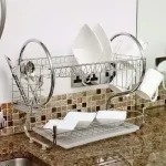 2 Layer Steel Dish Rack