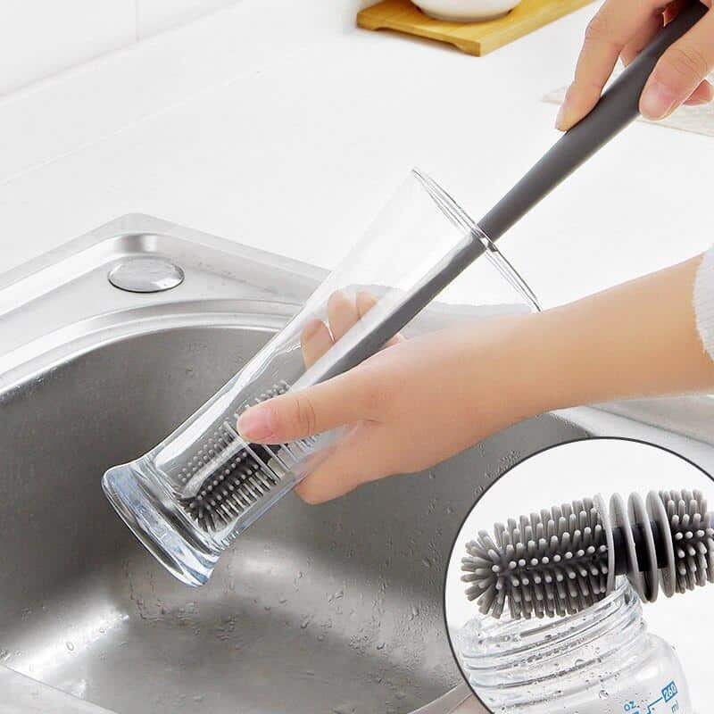 Silicone Bottle-Glass-Cup Cleaning Brush