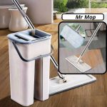 Flat Bucket Mop With 2 Pad