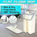 Flat Bucket Mop With 2 Pad