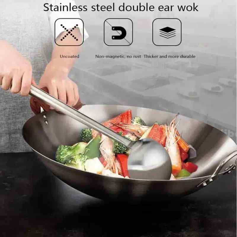 Japani SS Steel Cooking Pan