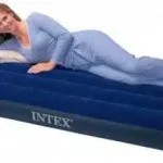Portable Air Bed with  pumper single size