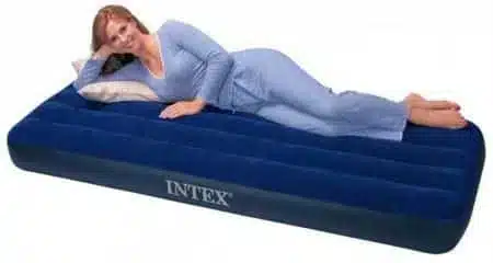 Portable Air Bed with  pumper single size