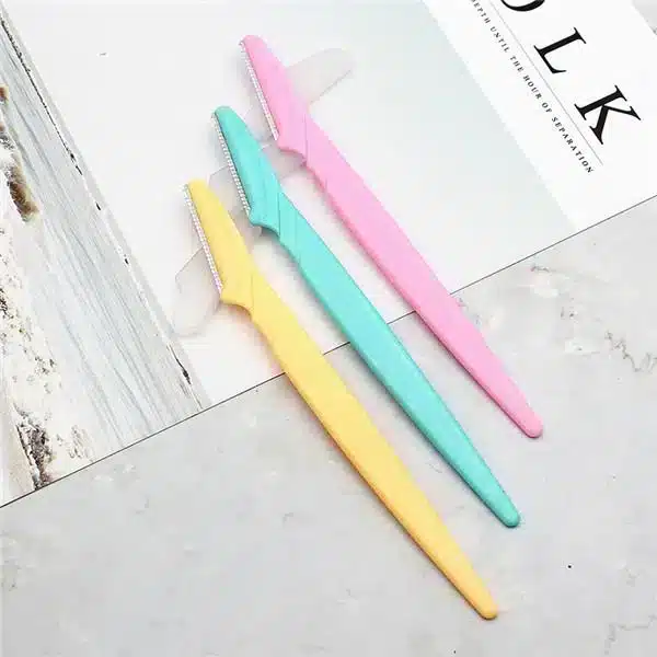 3 Colors Eyebrow Razor