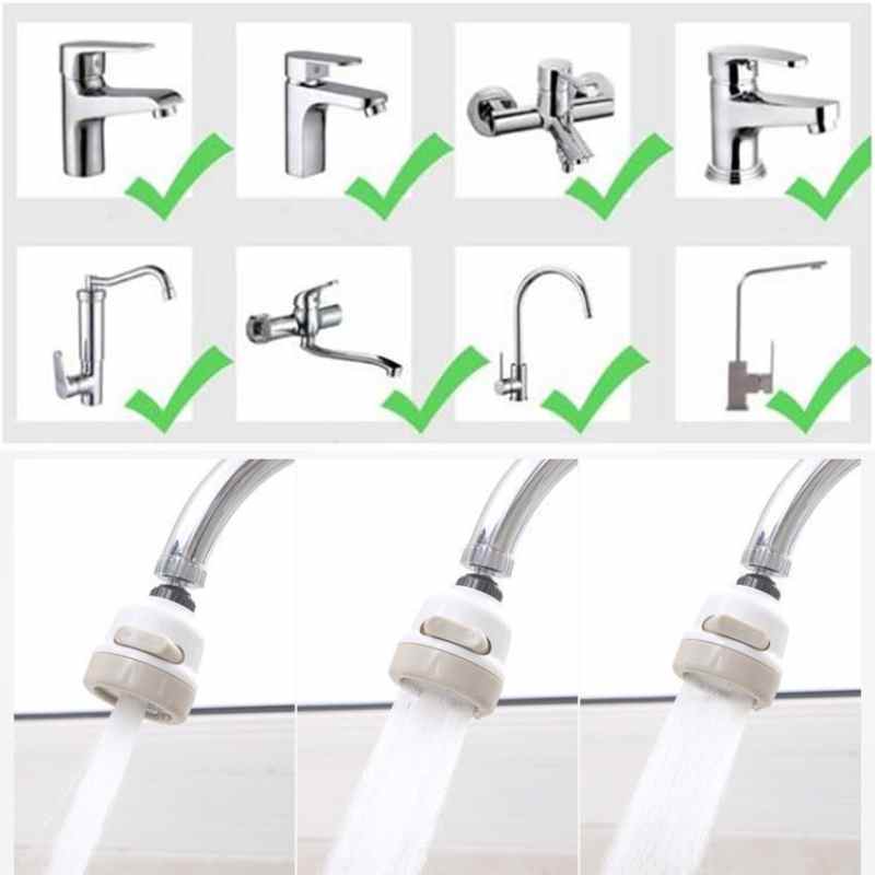 2 pes Flexible Tap Head