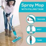 Mop with water spray system