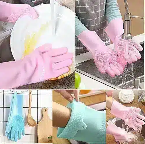 Silicone Household Kitchen Washing Glove