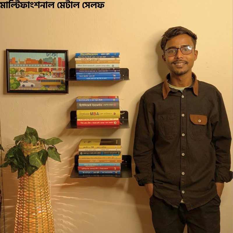 Multifunctional metal shelf M7