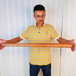 Safety Bass Stick Solid Wooden