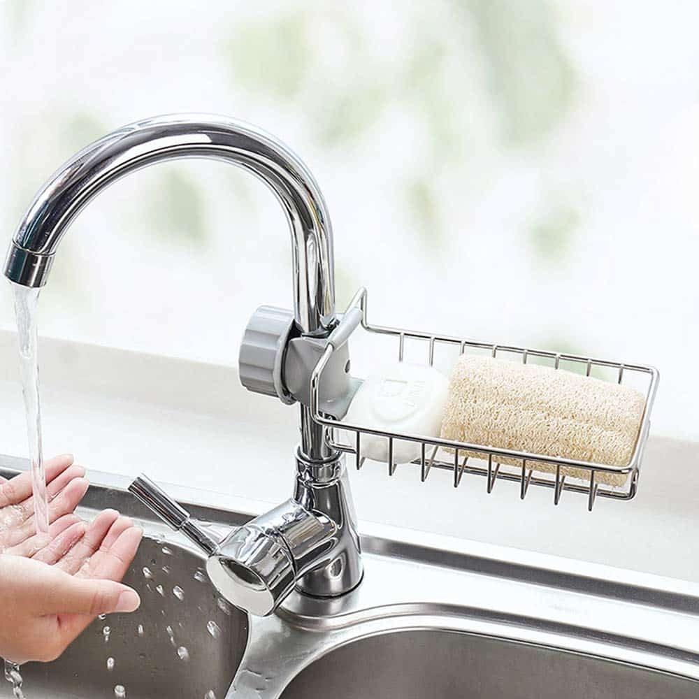 Kitchen Organizer Sink Faucet Rack