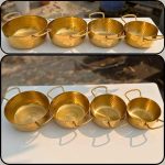 4 pes set  Golden Deep Cooking pan k-dcp-4