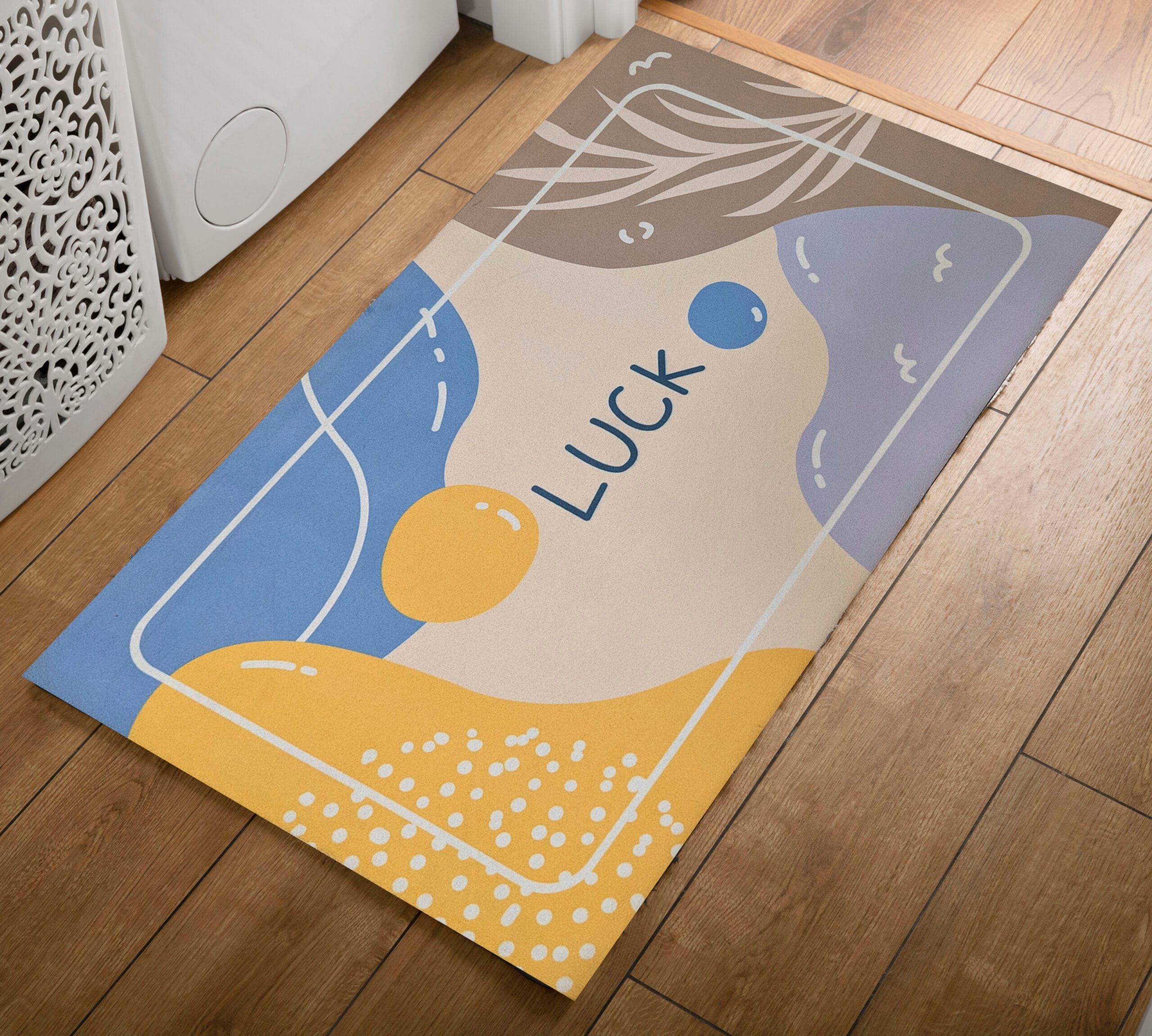 3d Floor Anti-slip Floor Mat Square 007