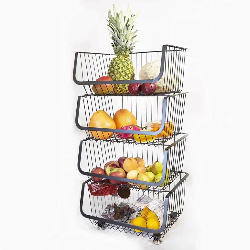 4 layer kitchen rack