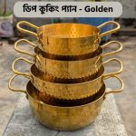 4 pes set  Golden Deep Cooking pan k-dcp-4