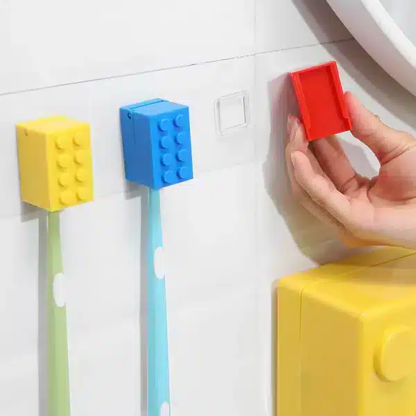 Brick Design Toothbrush Head Cover