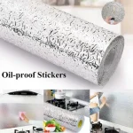 Waterproof Kitchen Aluminum Adhesive Stickers 3 feet