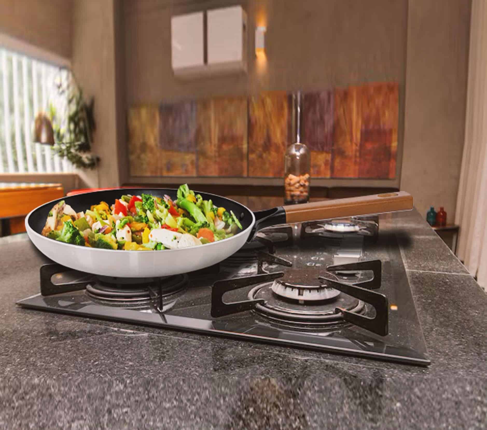 Pakistani Design Frypan non stick 3.5mm