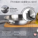 Dr Cook Steel Frypan