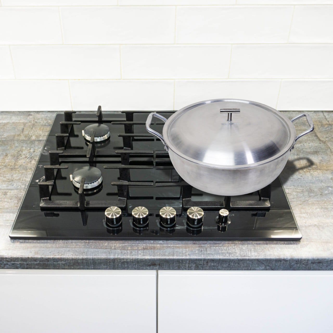 Dr Cook Deep Cooking Pan with lid